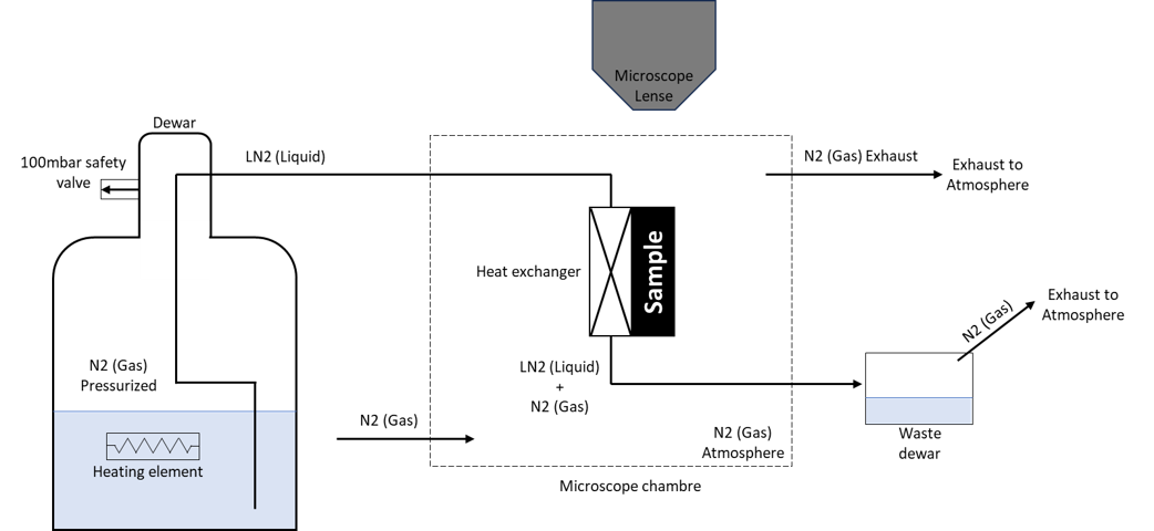Schaubild Kryo-Mikroskopie